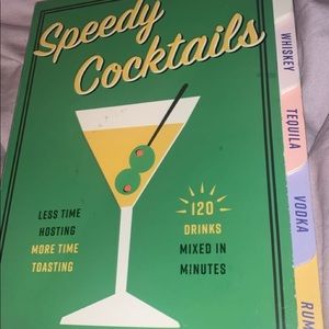 Speedy cocktails book